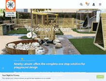 Tablet Screenshot of newbyleisure.com